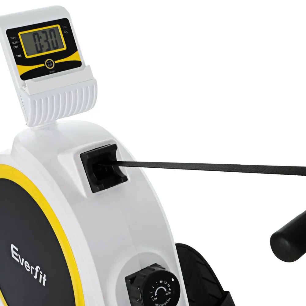 16-Level Magnetic Rowing Machine with LCD Screen - Everfit