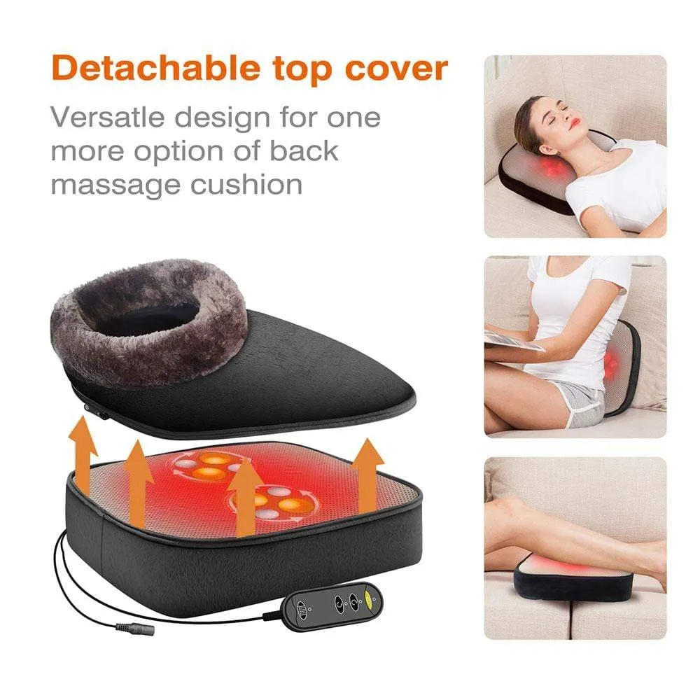 2-in-1 Shiatsu Foot massager and Back Massager with Heat,foot warmer - 522S