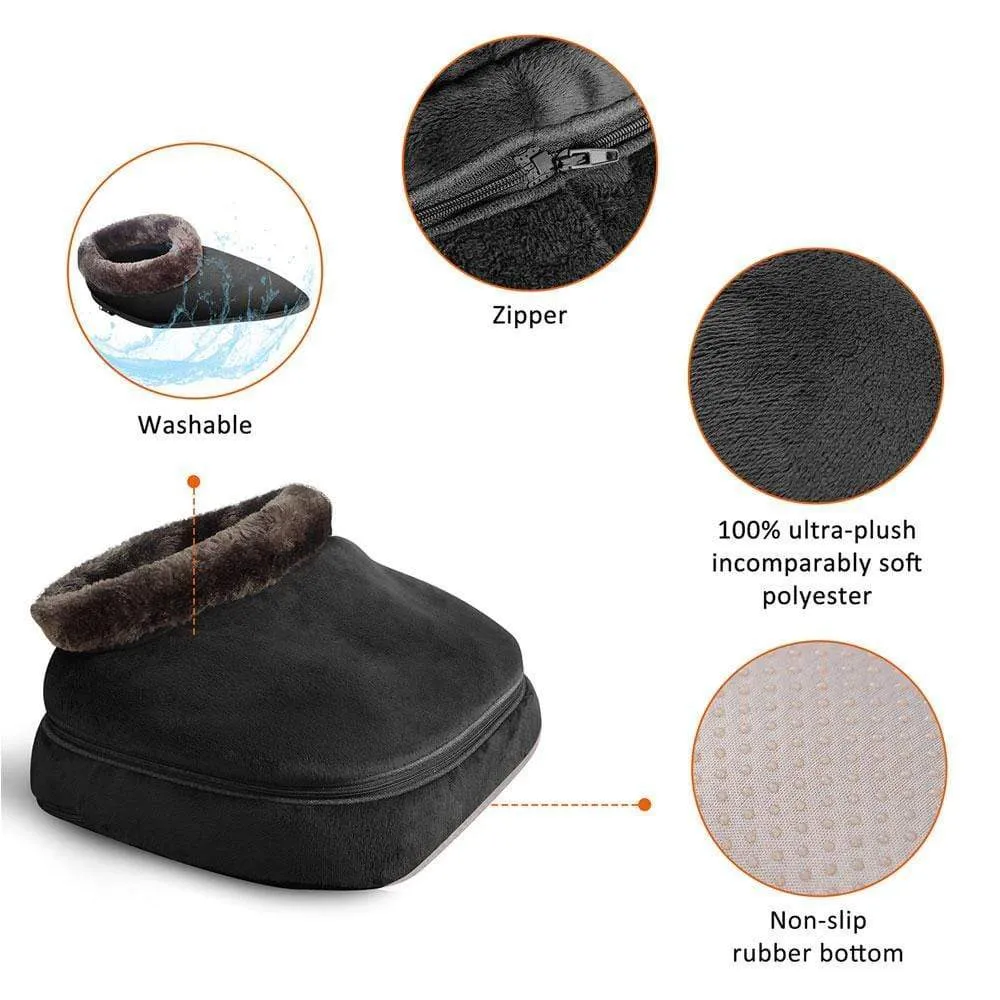 2-in-1 Shiatsu Foot massager and Back Massager with Heat,foot warmer - 522S