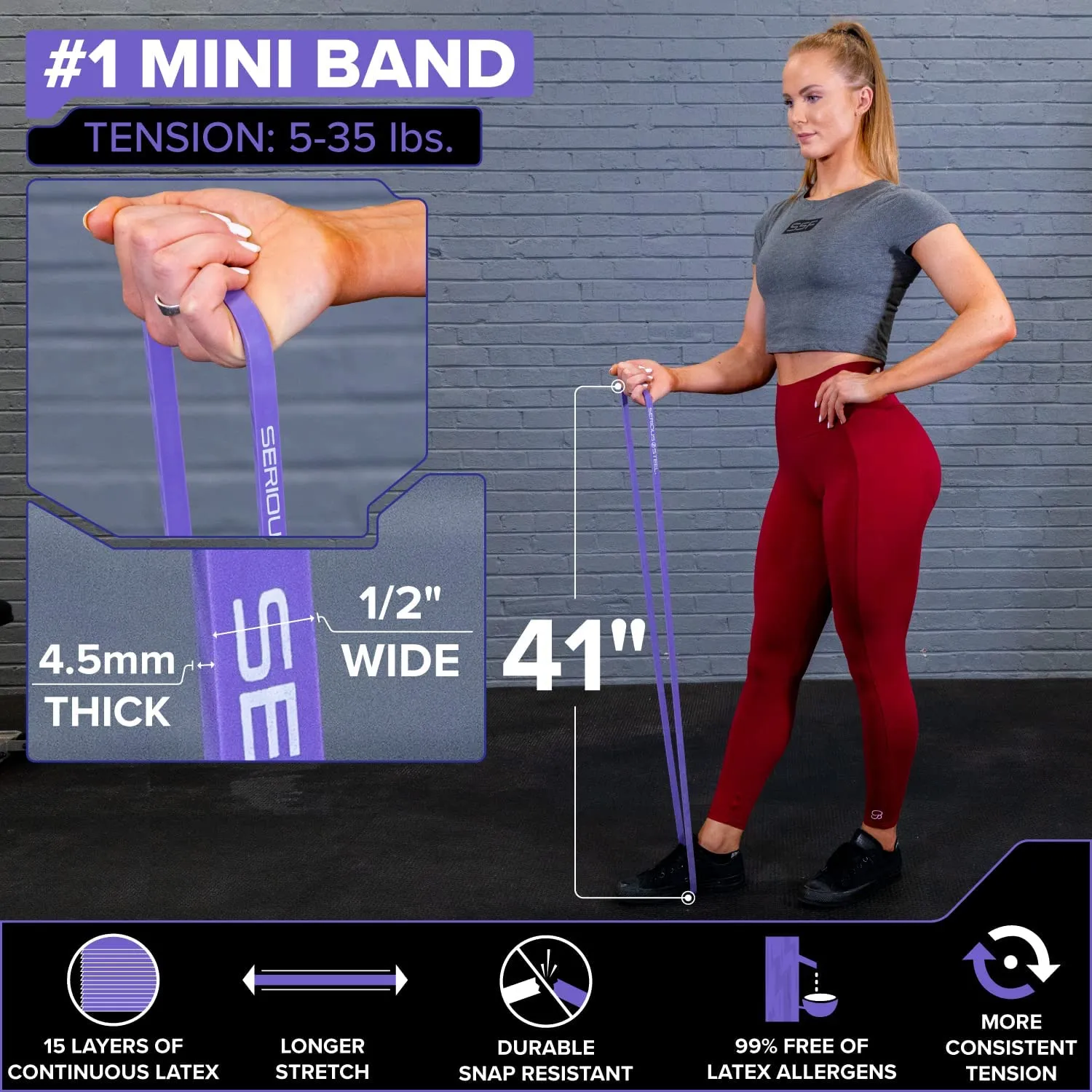 41" Mini Resistance Band