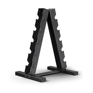 5-Tier A-Frame Dumbbell Rack: Stand Only