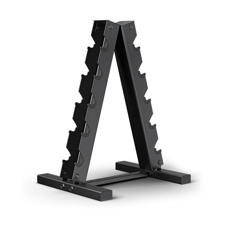 5-Tier A-Frame Dumbbell Rack: Stand Only