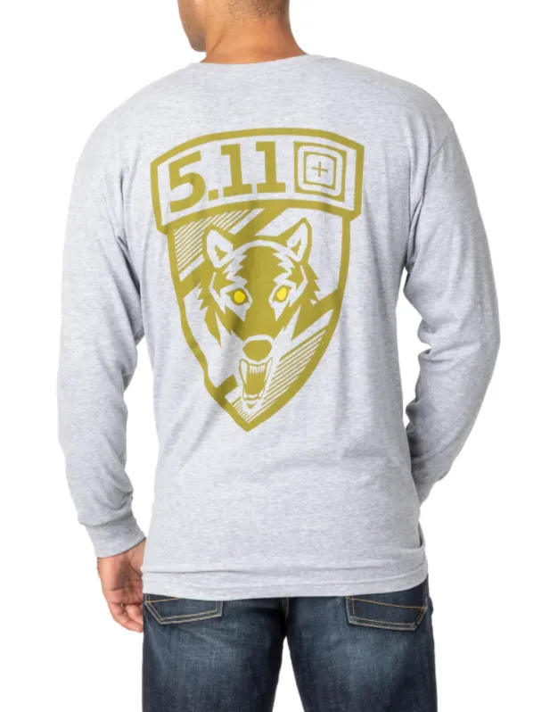 5.11 Mens Mountain Wolf Long Sleeve T-Shirt