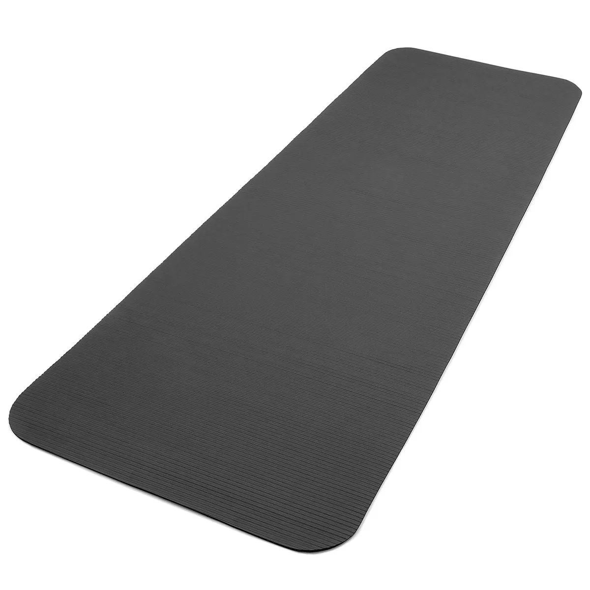 7mm Thick NBR Foam Training Mat, Non-Slip, Black - Reebok