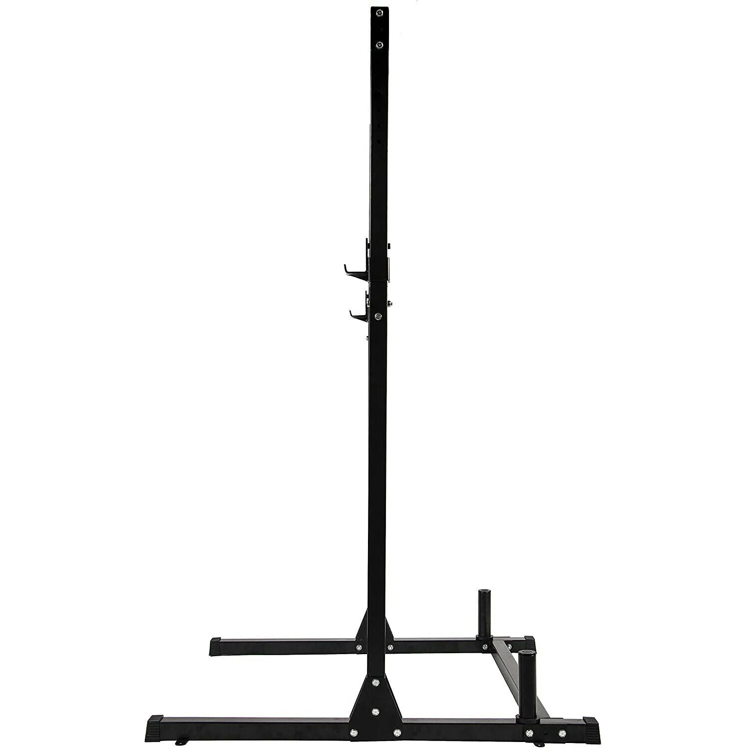 Adjustable Half Power Rack Black