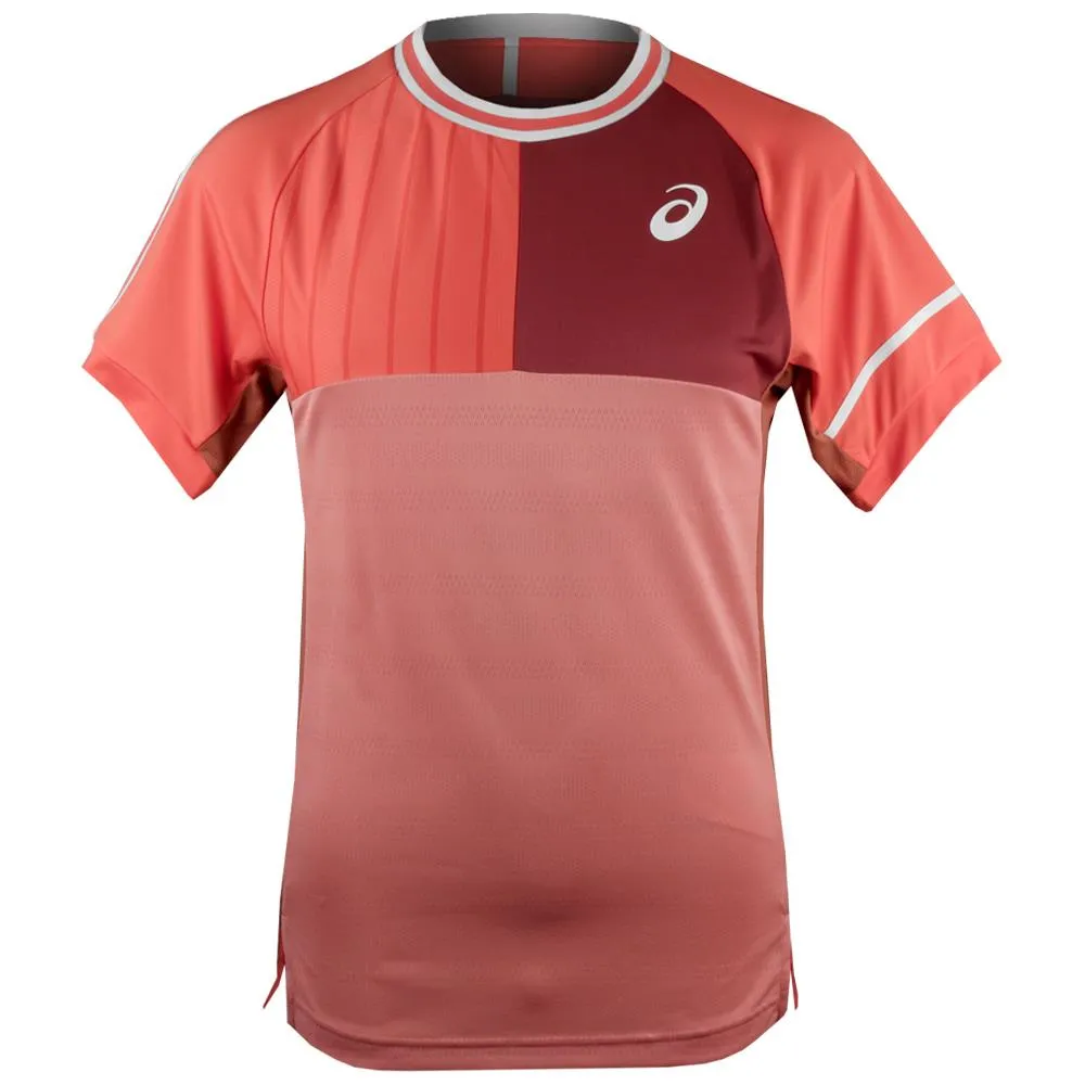 Asics Men's Match Short Sleeve - Red Snapper