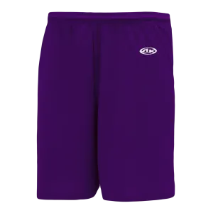 Athletic Knit (AK) BS1300M-010 Mens Purple Basketball Shorts