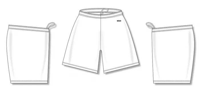 Athletic Knit (AK) LS1300L-000 Ladies White Lacrosse Shorts