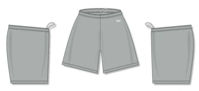 Athletic Knit (AK) SS1300L-012 Ladies Grey Soccer Shorts