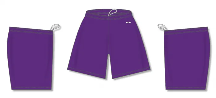 Athletic Knit (AK) VS1300L-010 Ladies Purple Volleyball Shorts