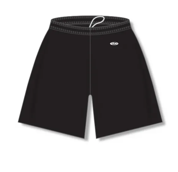 Athletic Knit (AK) VS1700M-001 Mens Black Volleyball Shorts