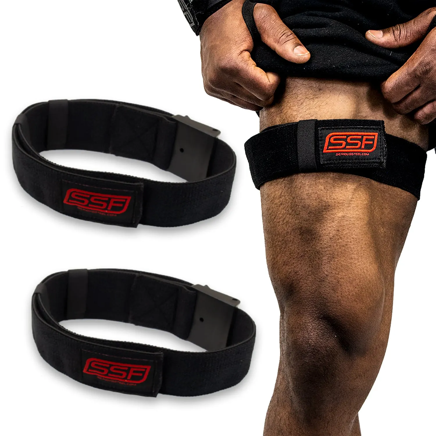 BFR Bands Blood Flow Restriction Training Bands (Pair)