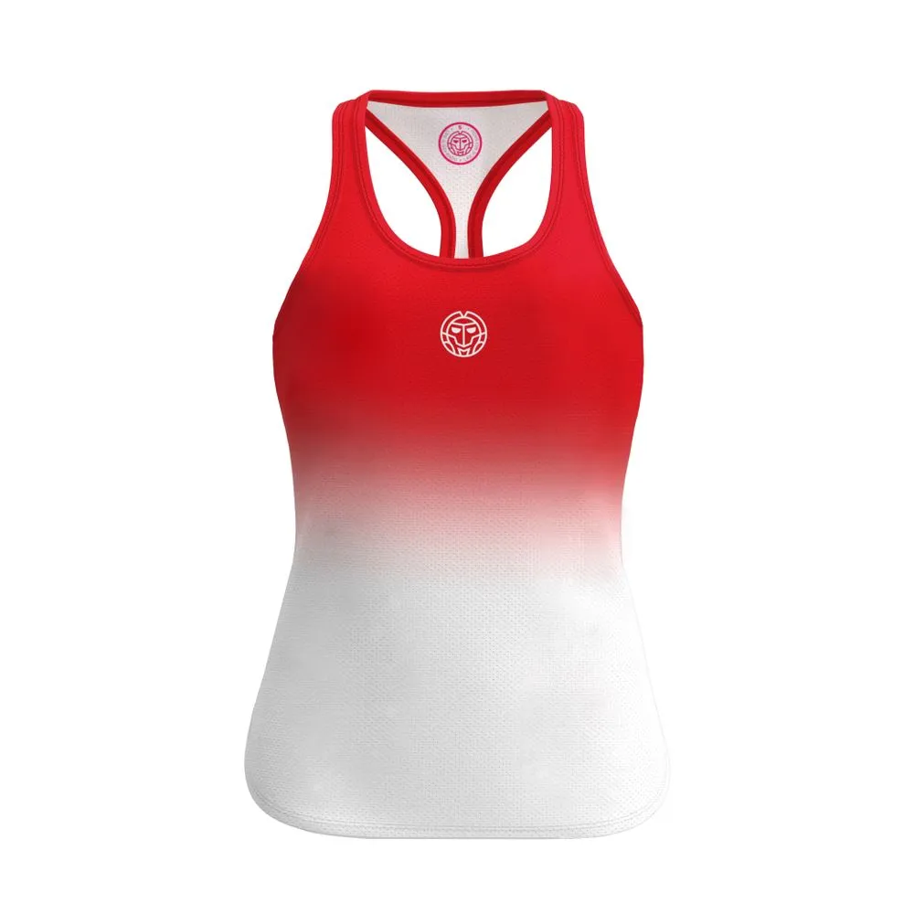 Bidi Badu Crew Gradiant Junior Tank (Girl's) - Red/White