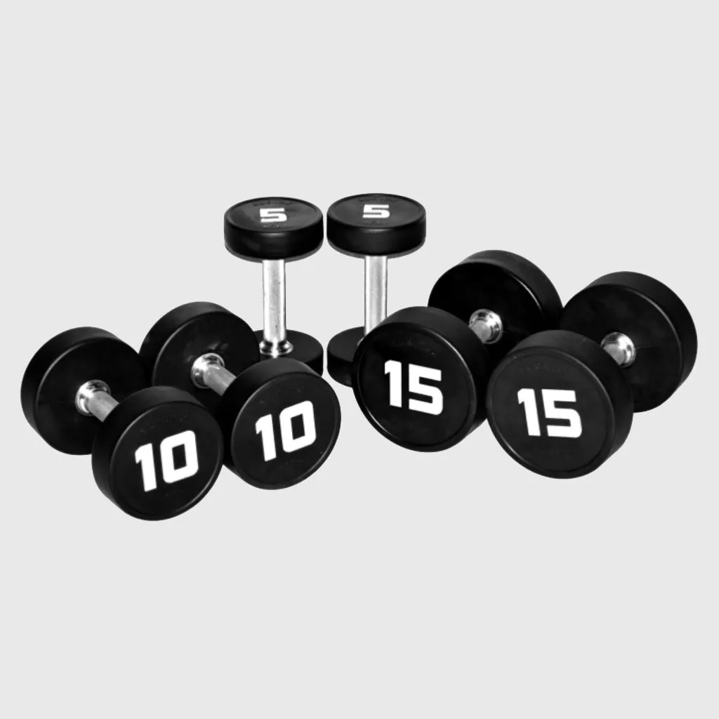 BLK BOX Urethane Dumbbells