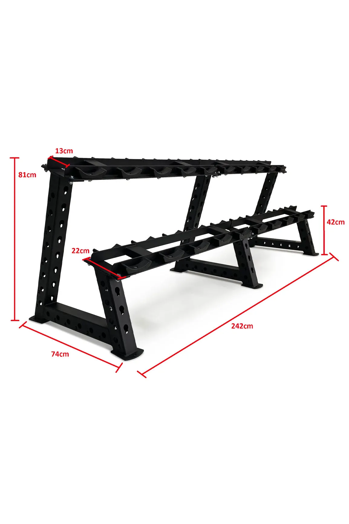 Body Iron 275kg Commercial Club CPU Dumbbell Set with Optional Rack