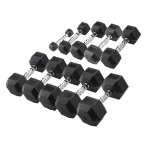 Body-Solid Rubber Coated Hex Dumbbell