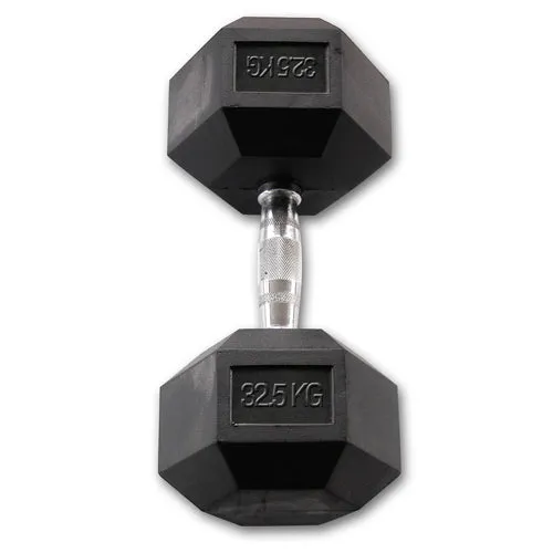 Body-Solid Rubber Coated Hex Dumbbell