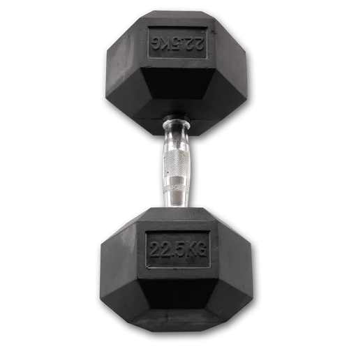 Body-Solid Rubber Coated Hex Dumbbell