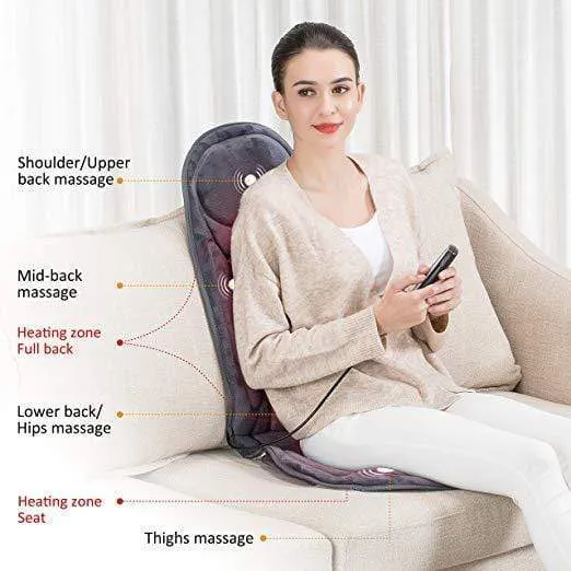 Certified Refurbished - Vibration Massage Seat Cushion with Heat- 262P