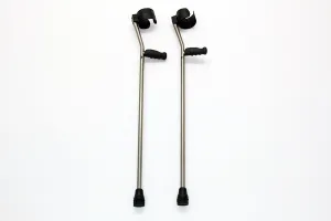 Custom Titanium Forearm Crutches