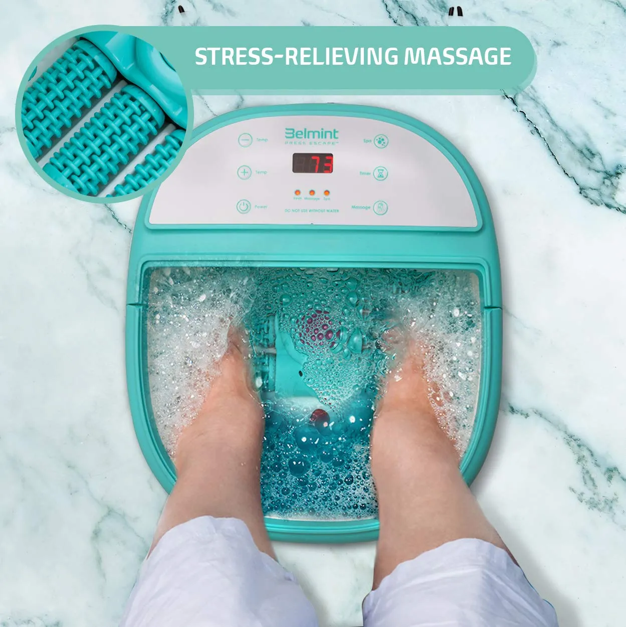 Deluxe Portable Foot Massager and Spa