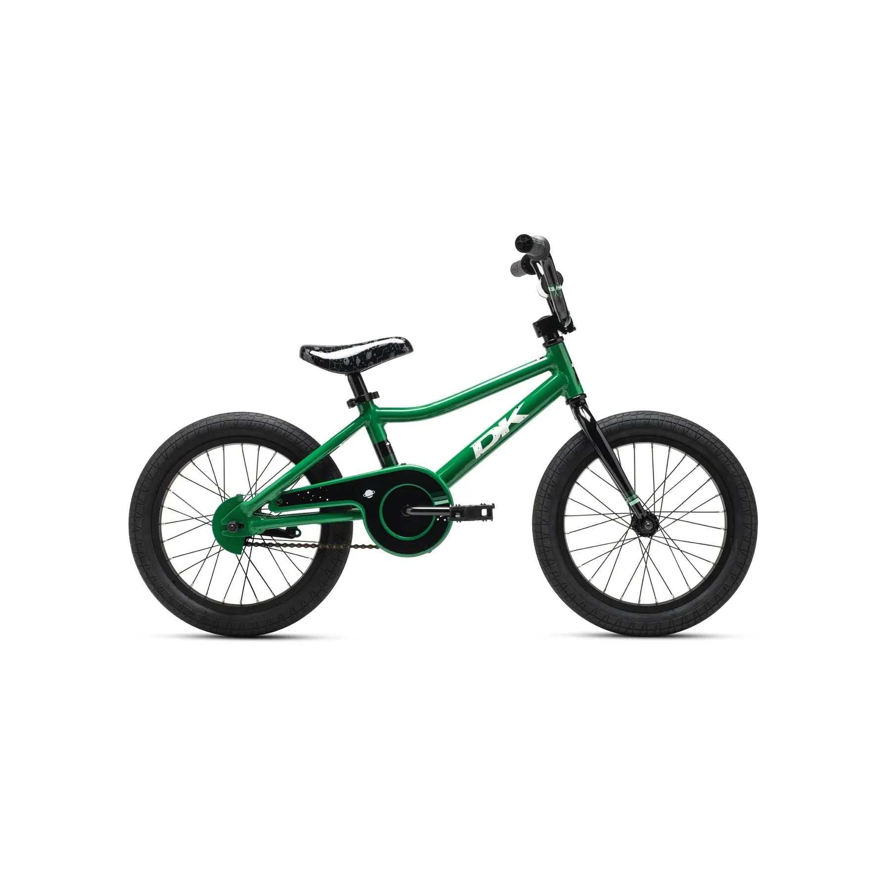 DK Devo 16" Kids Complete BMX Bike - Green