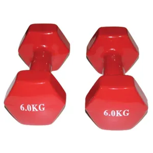 Dumbbells Vinyl Coated 6kg