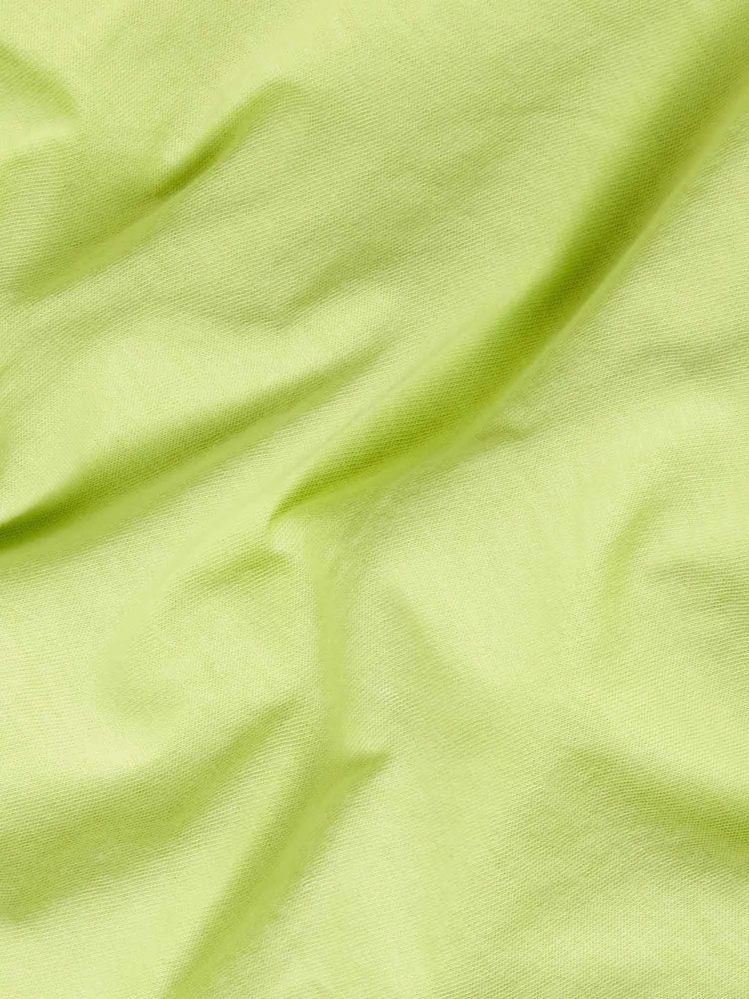 Enhanced Degradation Nylon Shorts—lime green