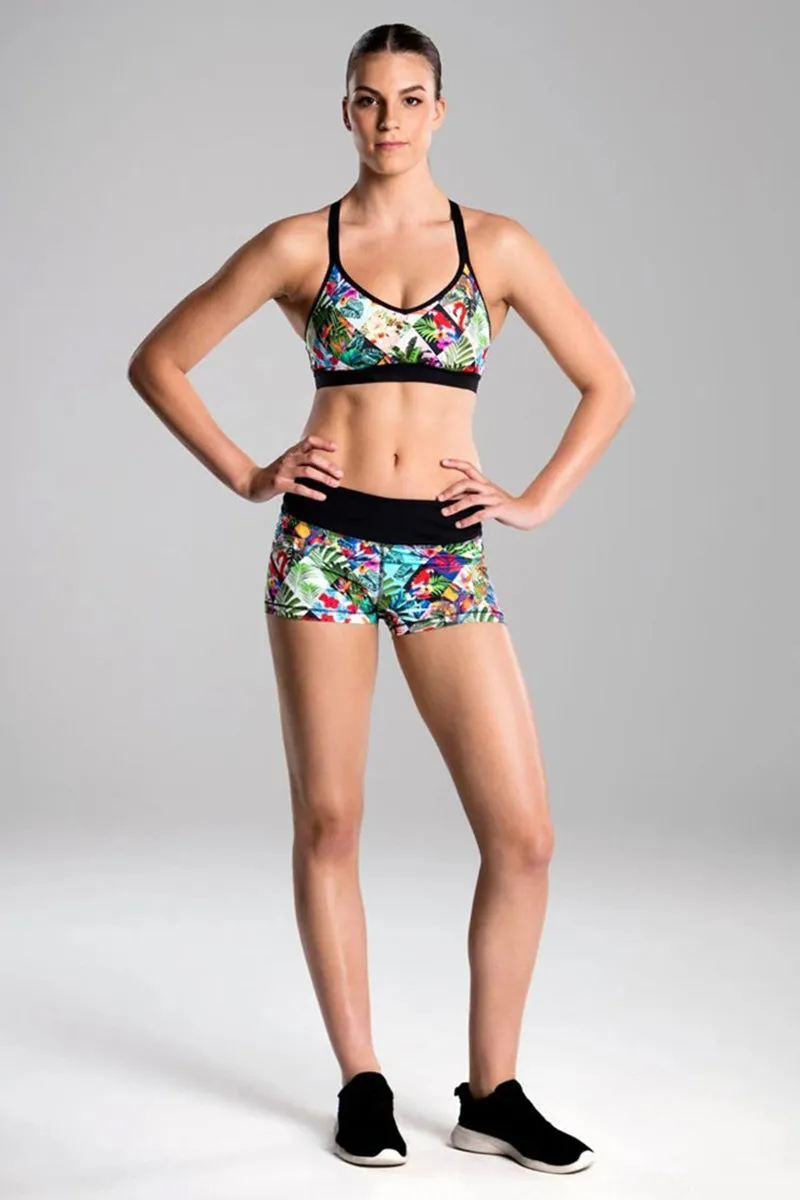 Funkita - Jungle Jam - Ladies Bondage Crop Top