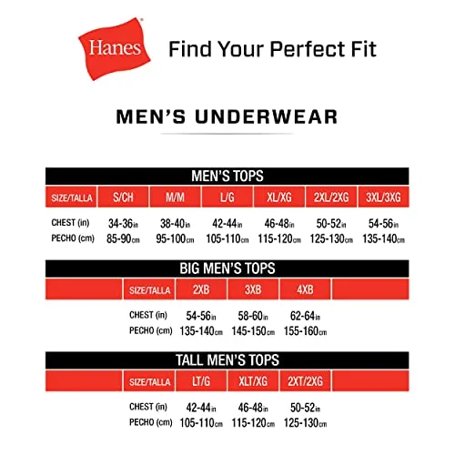 Hanes Men Hanes Men's Cotton Tank Undershirts Pack, Moisture-Wicking Ribbed Tanks, lightweight Cotton Tank Undershirts