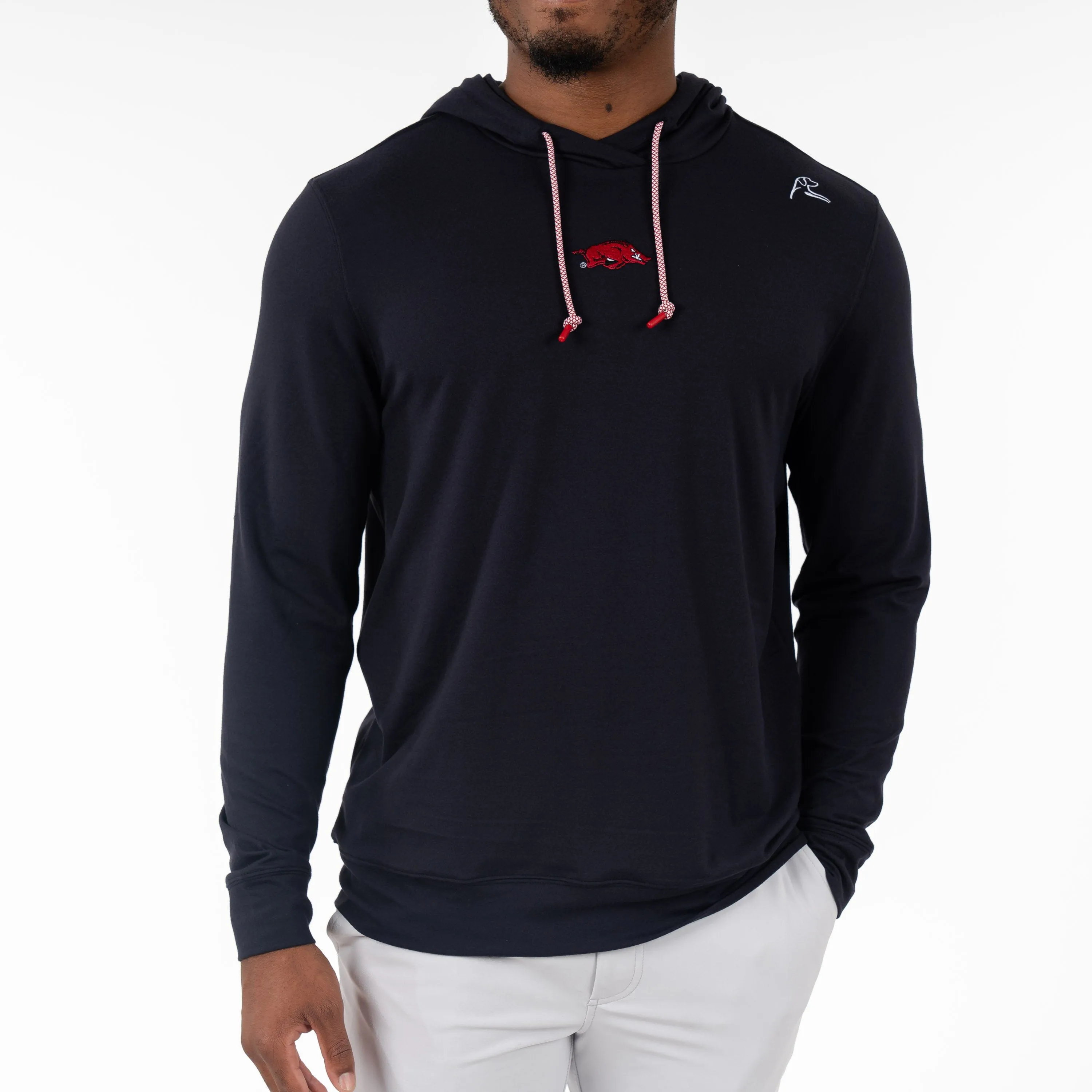 Hesi Collegiate Hoodie - Arkansas | Solid - Black - Arkansas - 1