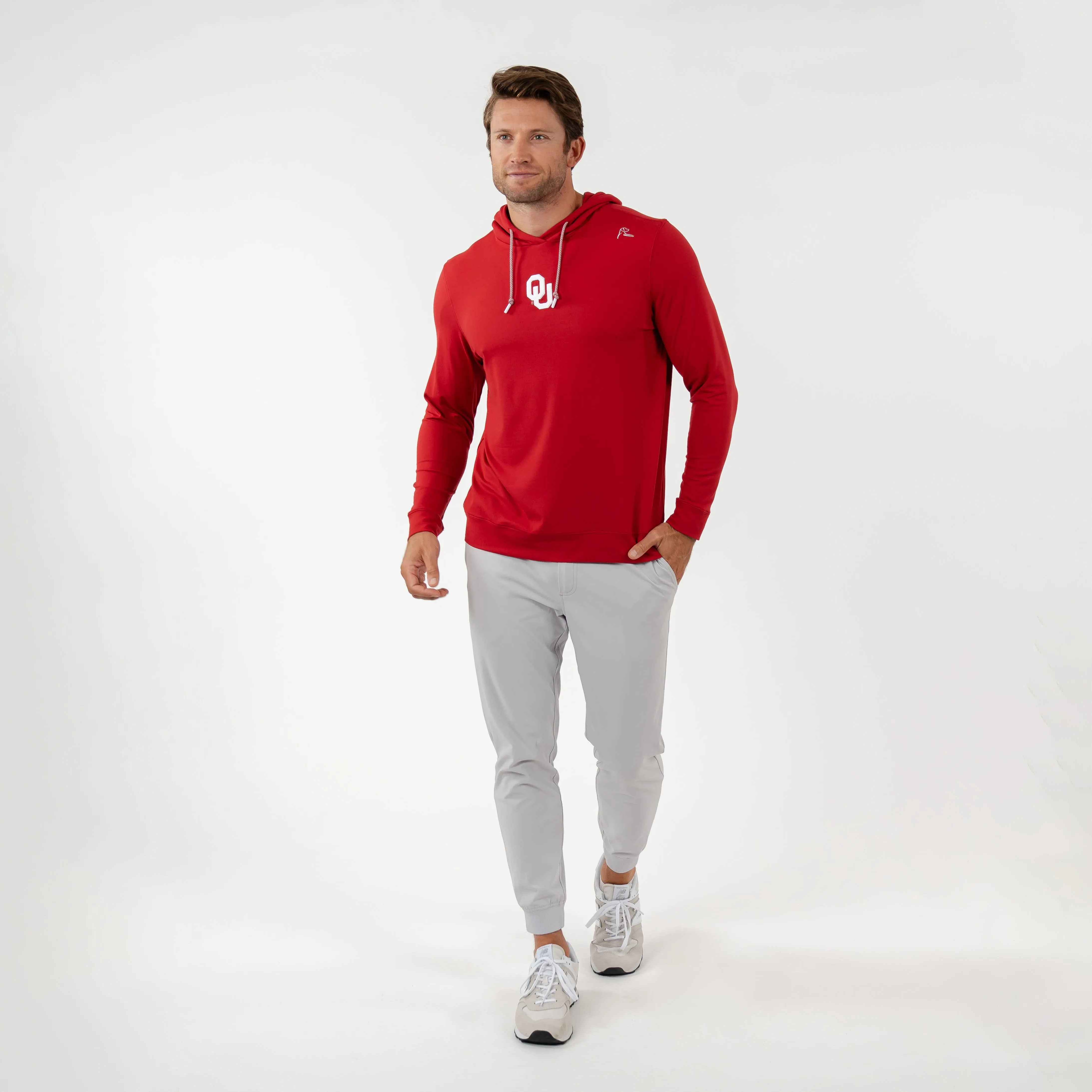 Hesi Collegiate Hoodie - Oklahoma | Solid - Carmine Red - Oklahoma - 1