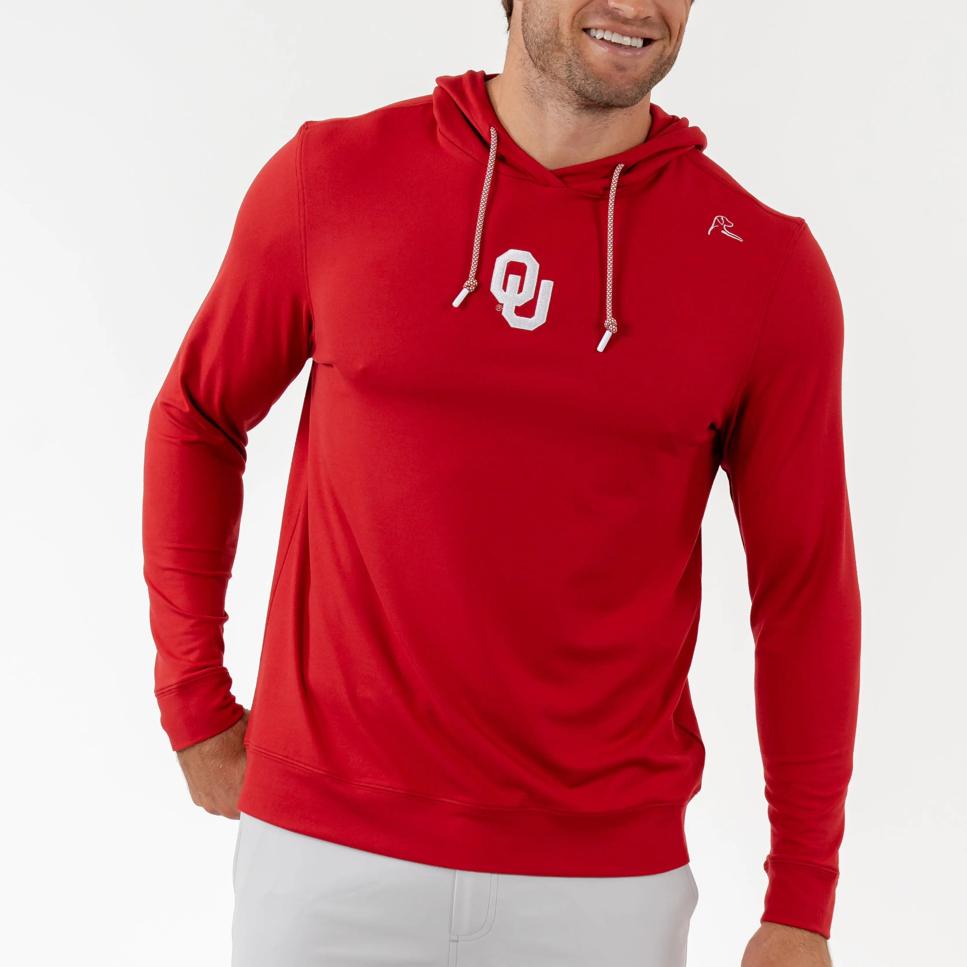 Hesi Collegiate Hoodie - Oklahoma | Solid - Carmine Red - Oklahoma - 1