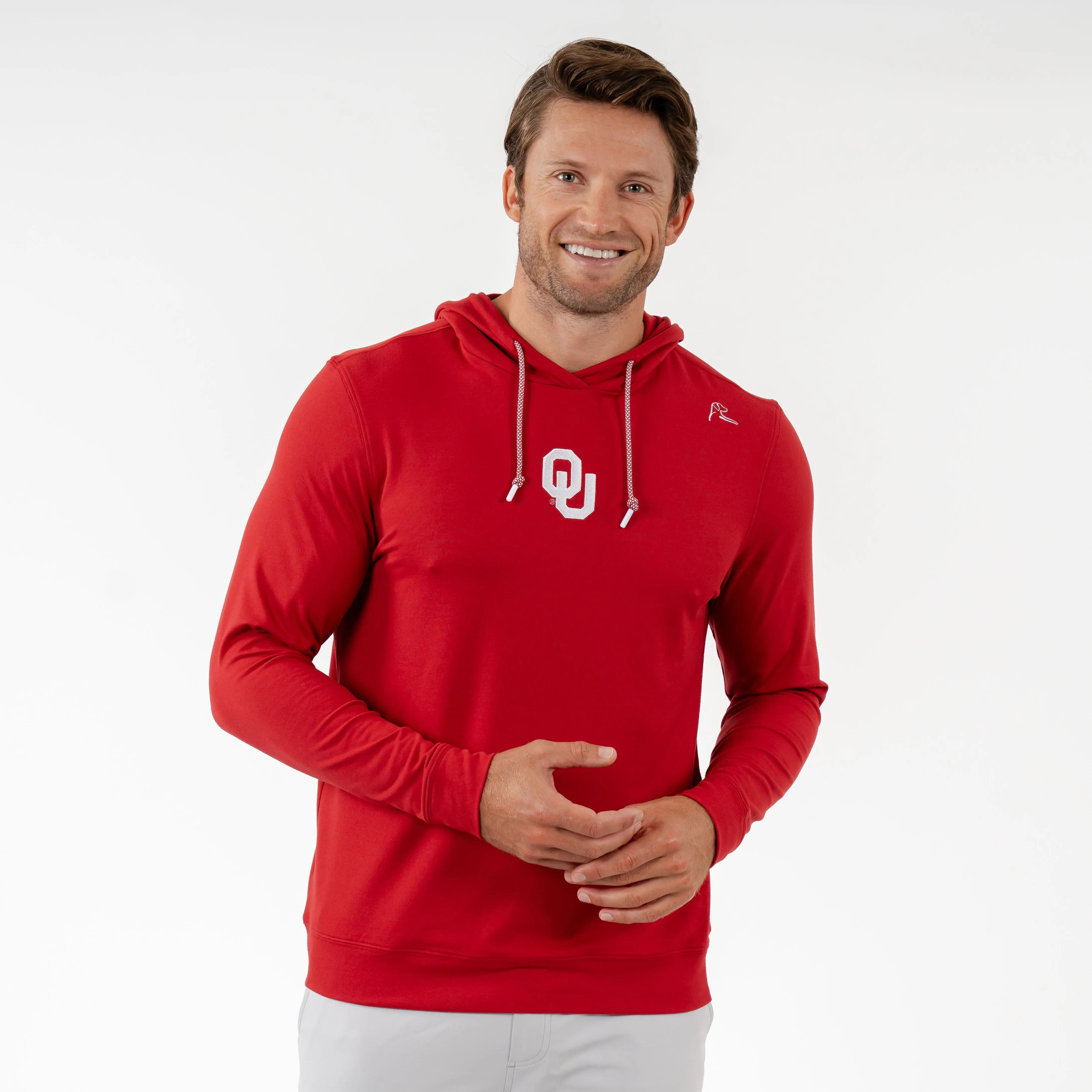 Hesi Collegiate Hoodie - Oklahoma | Solid - Carmine Red - Oklahoma - 1