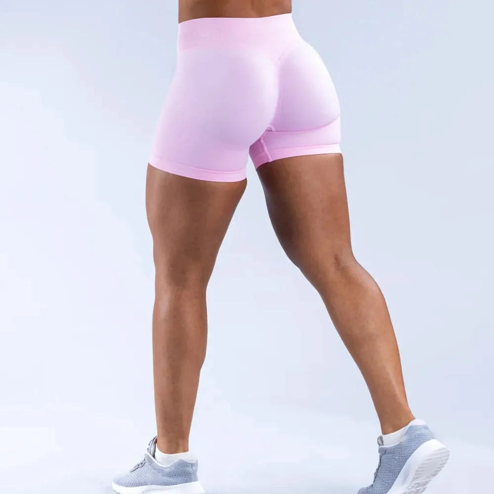 Impact Low Ribbed Seamless Scrunch Yoga Shorts