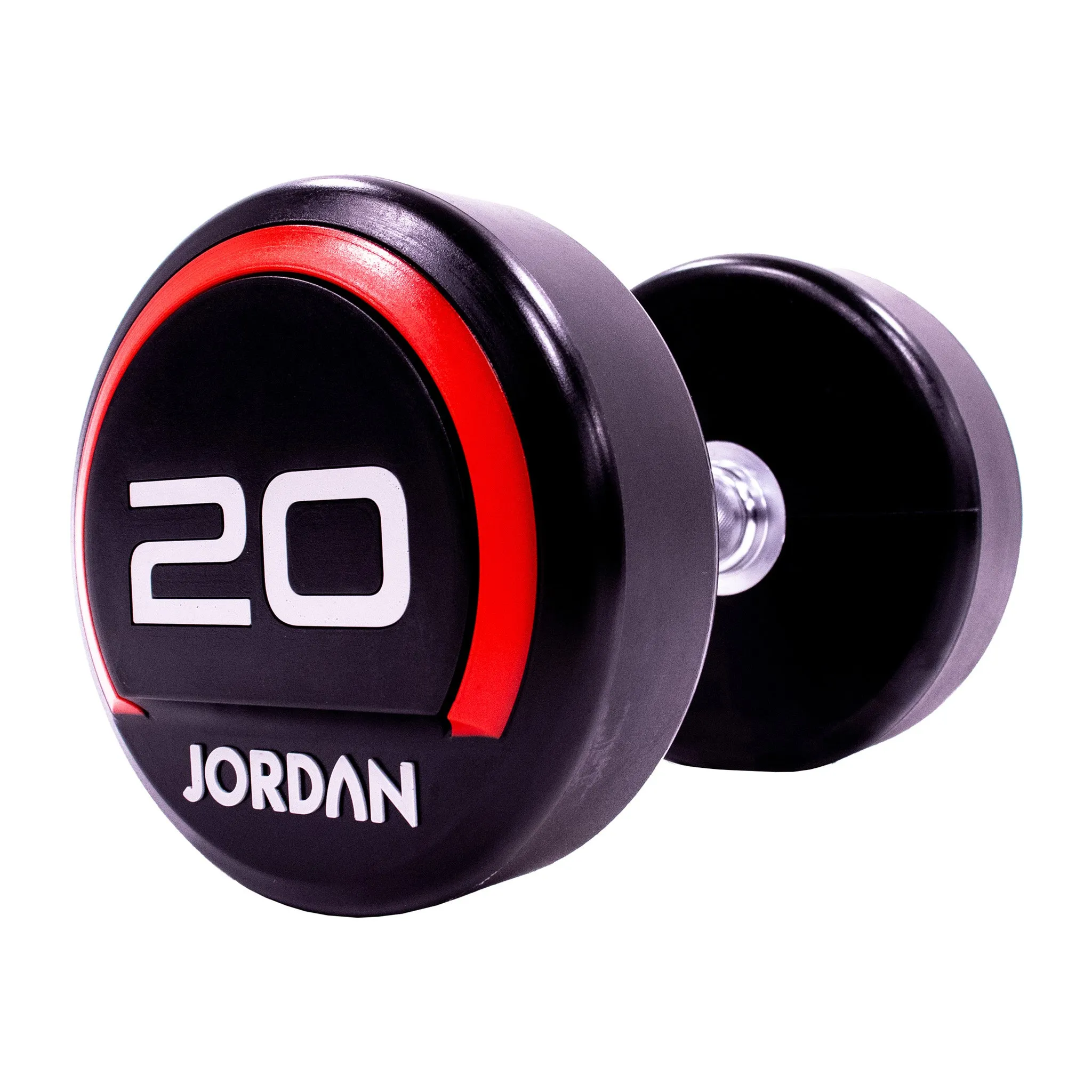 JORDAN Urethane Dumbbells - Up to 75kg (Red)