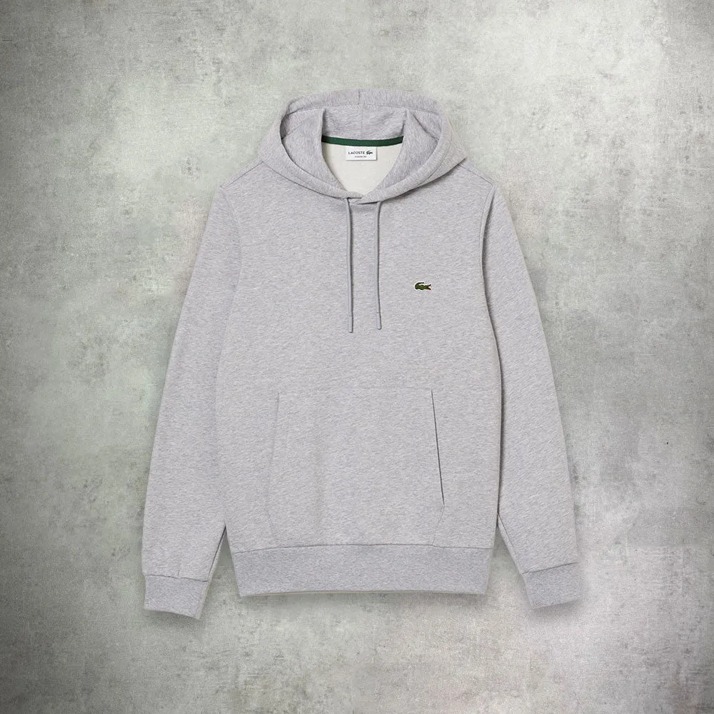 Lacoste Fleece Hoodie Grey