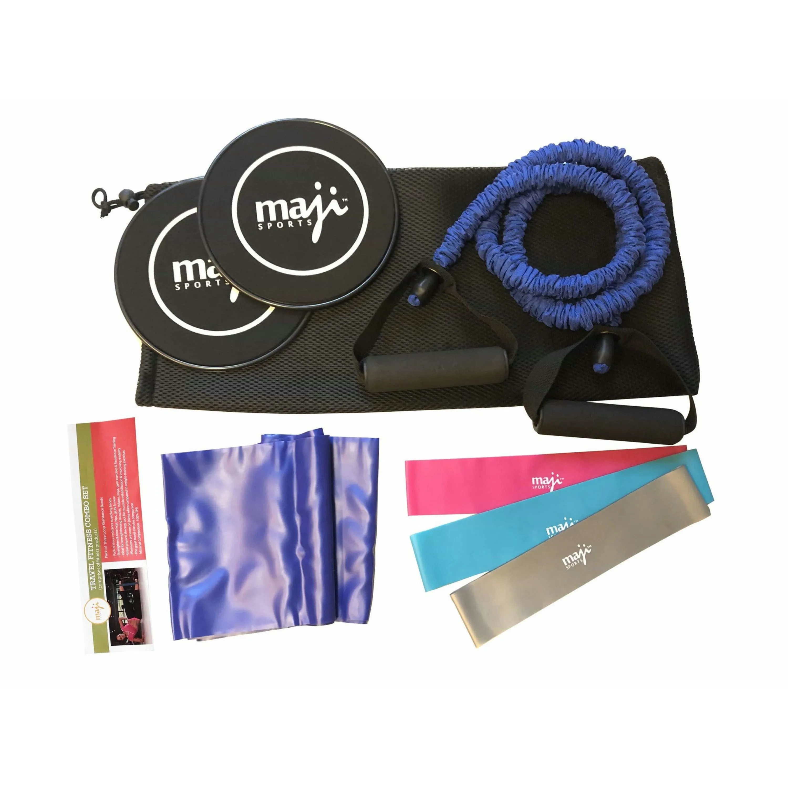 Maji Sports Resistance and Core Fitness Training Bundle