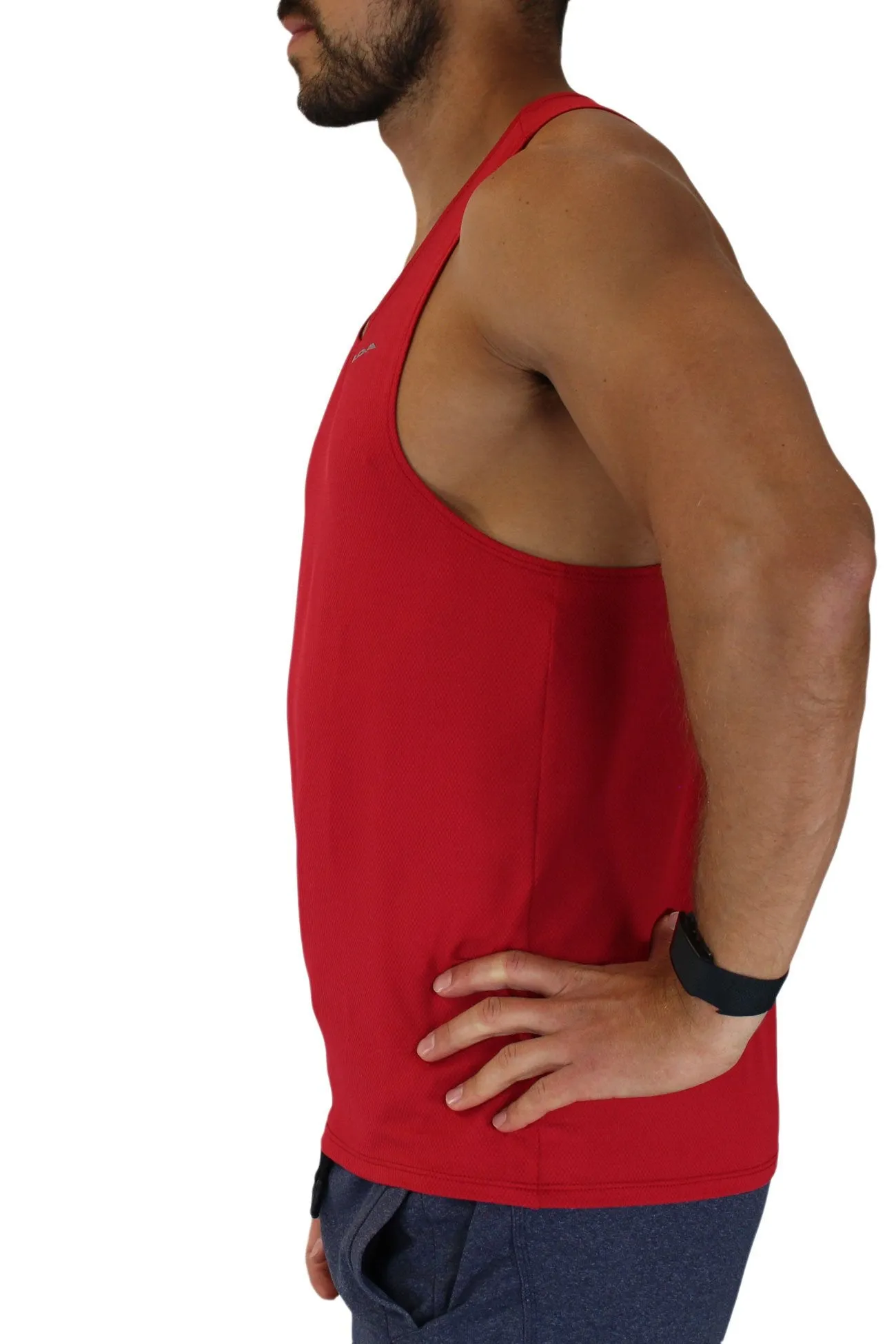 Men's Versatex Ultralite Running Singlet - Red