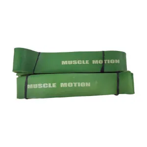 Pair of 44mm Strength Bands - Green