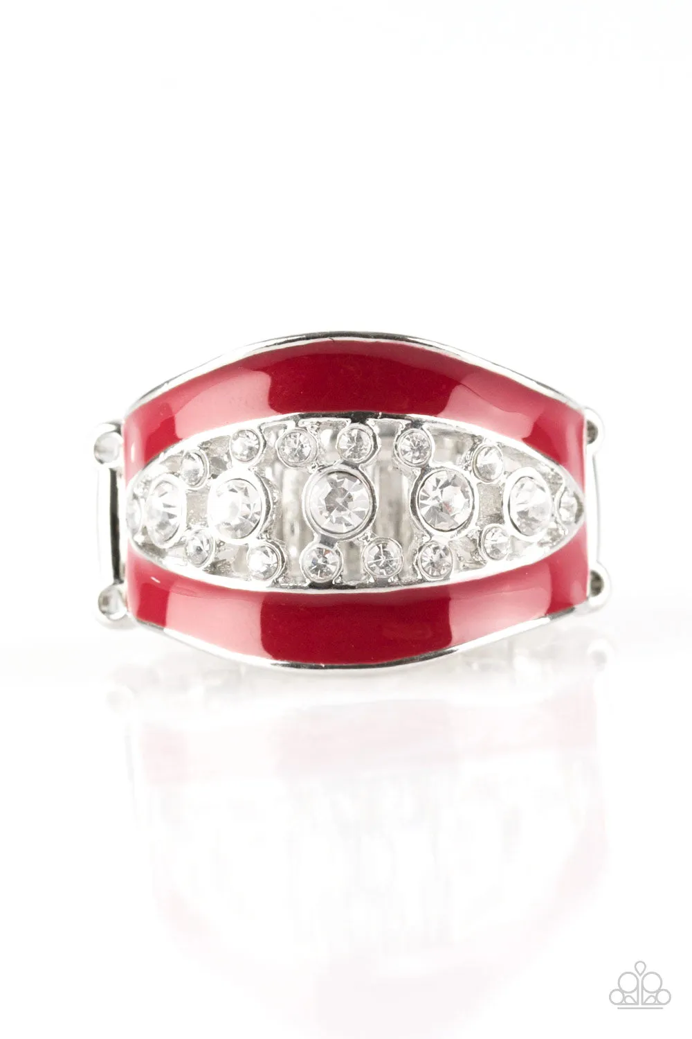 Paparazzi Accessories  - Trending Treasure - #RR1/C5 - Red Ring