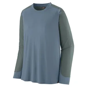 Patagonia Men's Long-Sleeved Dirt Craft Bike Jersey - Utility Blue