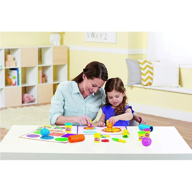 Play-Doh Shape and Learn Textures and Tools