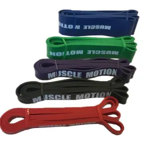 Power bands package - 1 x Red  Black  Purple  Green & Blue Bands (Package price)