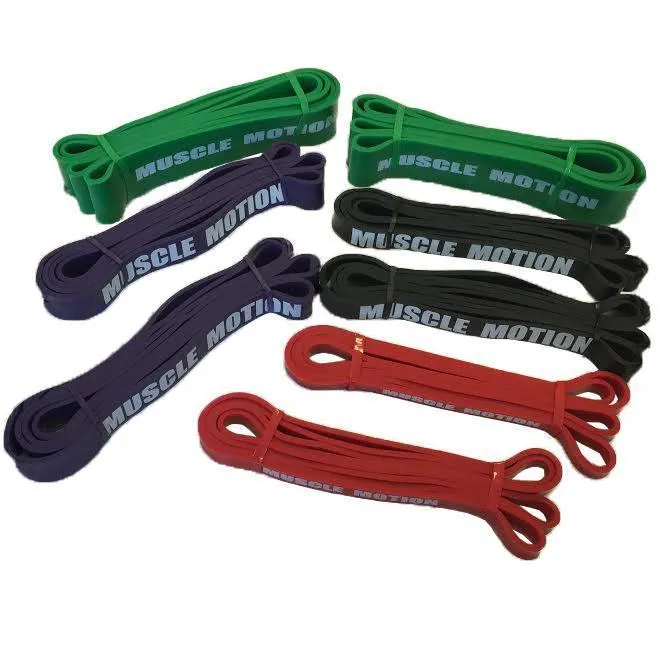 Power bands package - 2 x Red  Black  Purple & Green Bands (Package price)