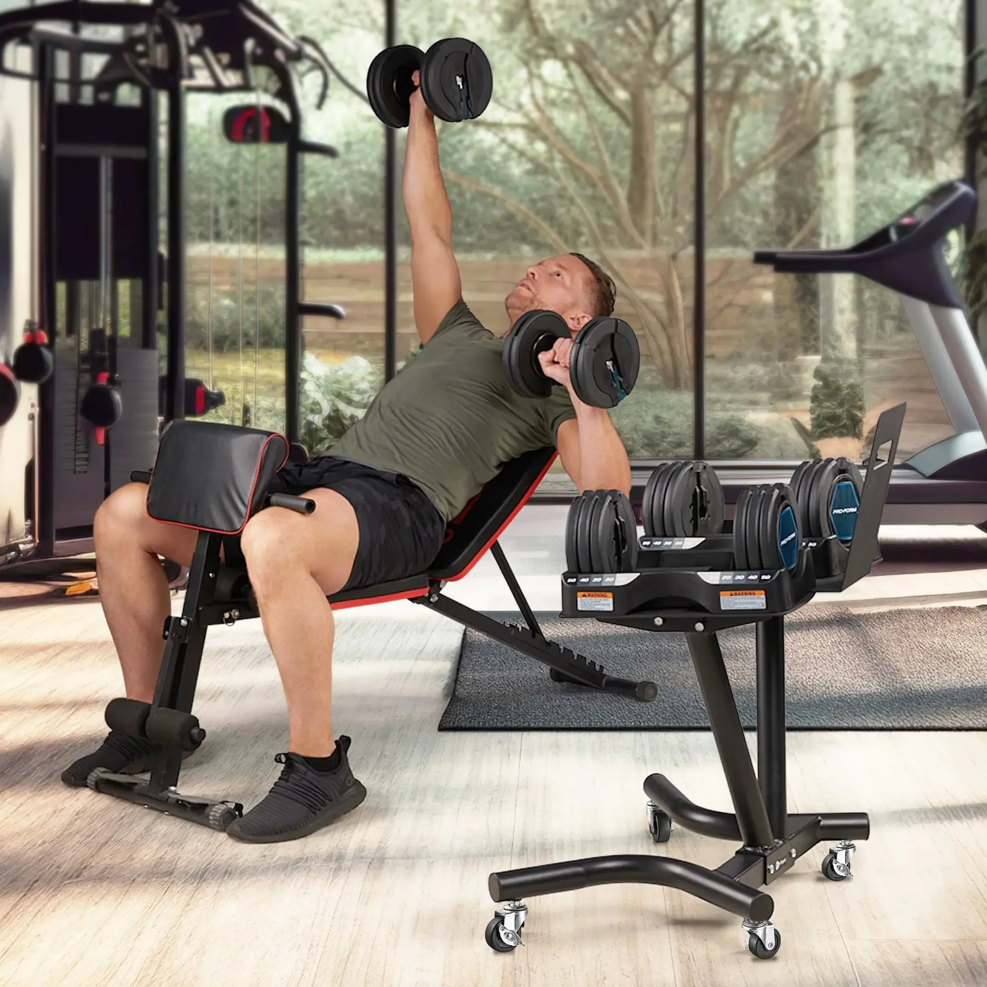 Powerflow Pro Adjustable Dumbbell Stand™