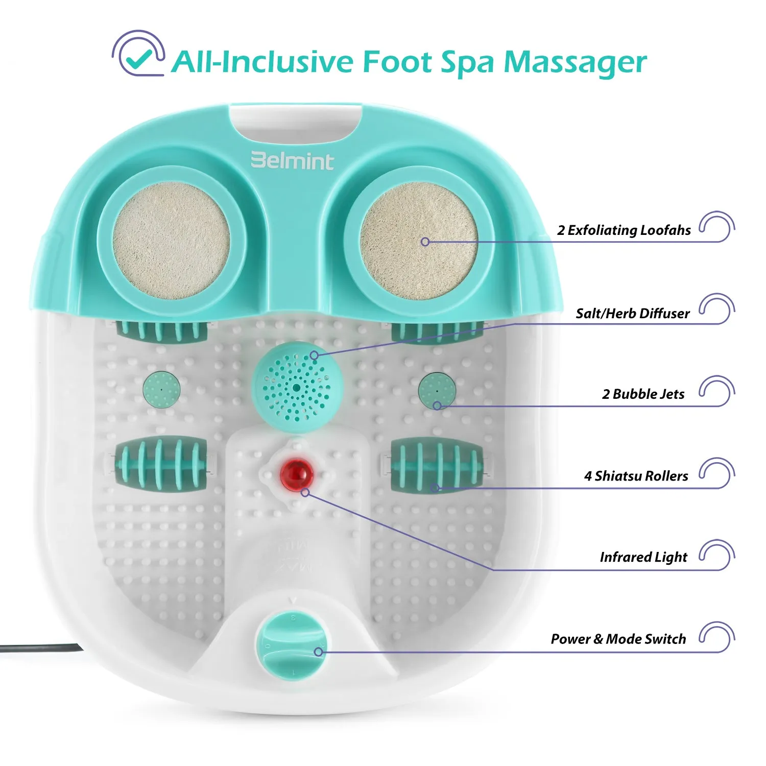 Relaxing Foot Spa Massager