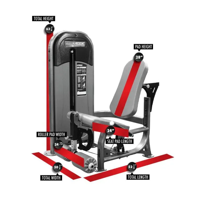 SelectEDGE Leg Extension Machine 1108 Legend