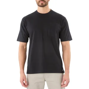 SHORT SLEEVE EXTENDED-TAIL POCKET GUSSET TEE