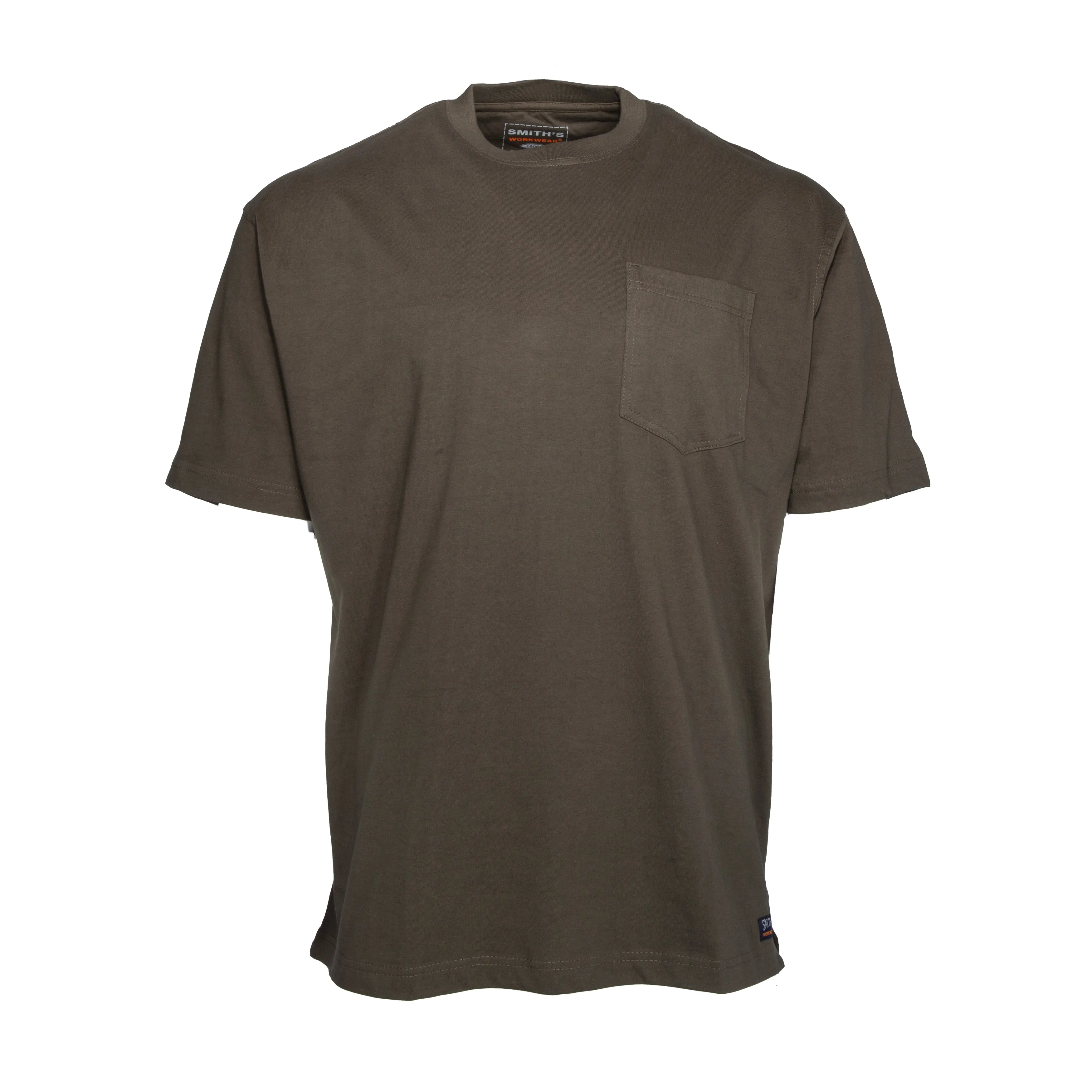 SHORT SLEEVE EXTENDED-TAIL POCKET GUSSET TEE